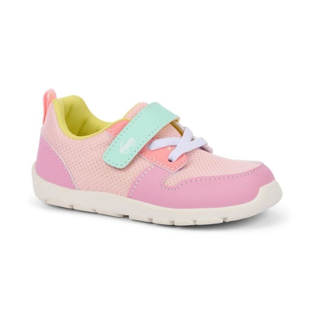 See Kai Run Basics Toddler Tenny Sneakers - Pink 4T